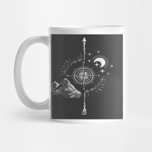 Map Compass Mug